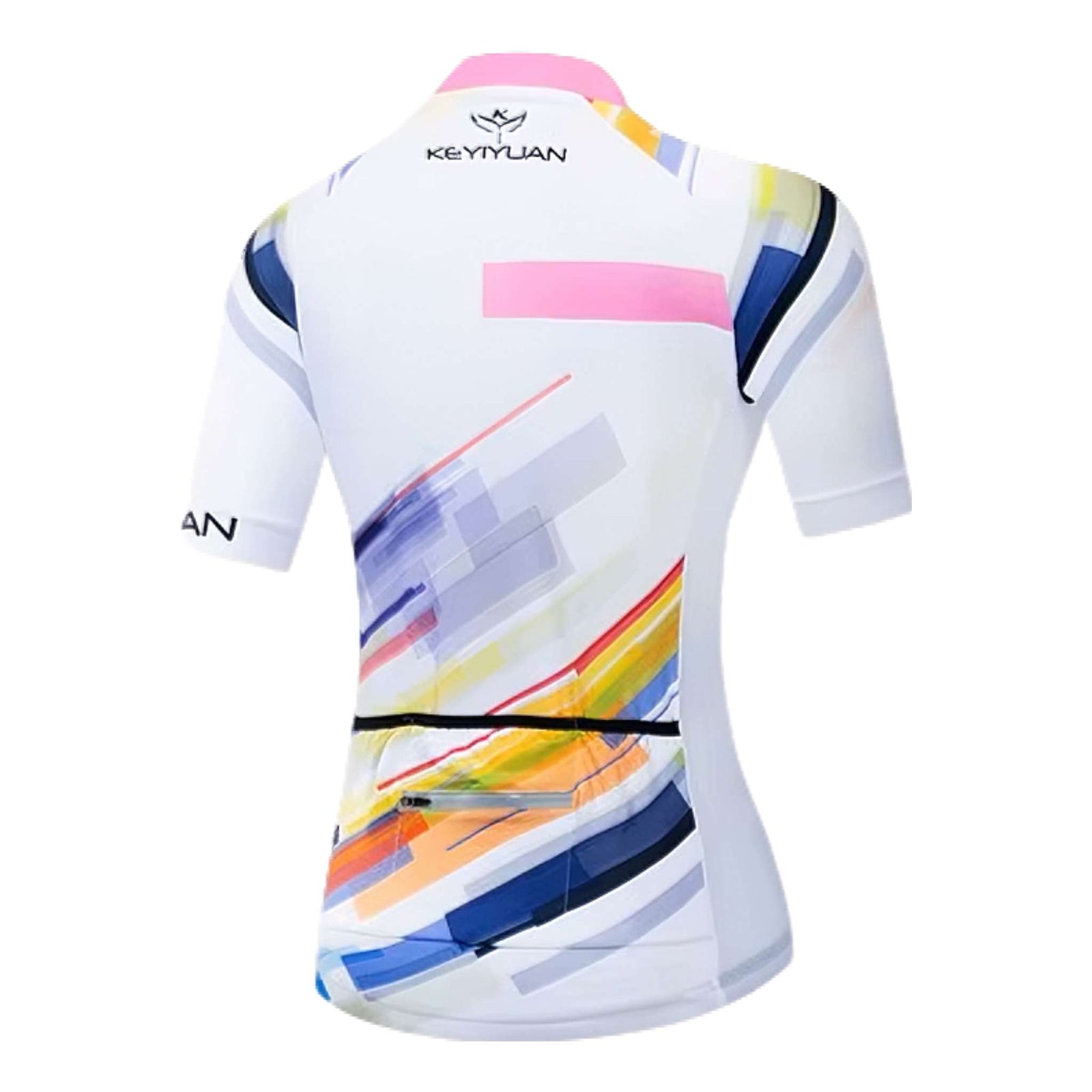 SpeedStreak Women's Cycling Jersey – Velocity Brushstroke