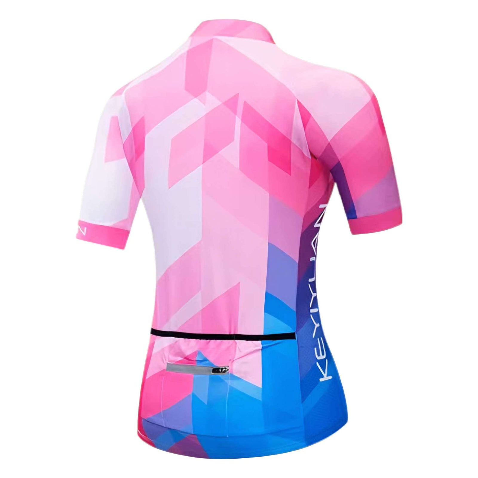 AeroGlide Prism Women's Cycling Jersey – Pink/Blue Fade