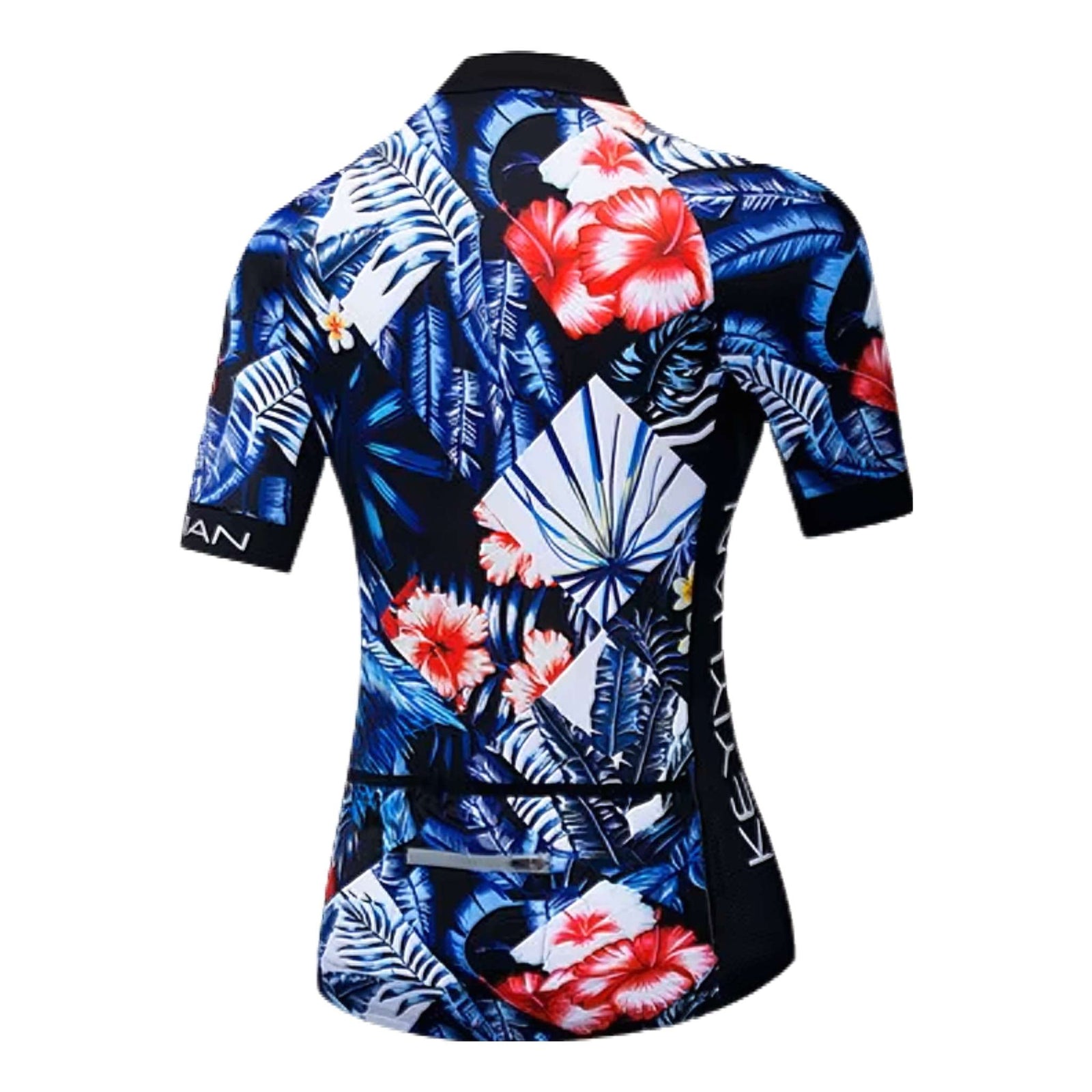 ThunderBloom Women's Cycling Jersey – Midnight Tropic