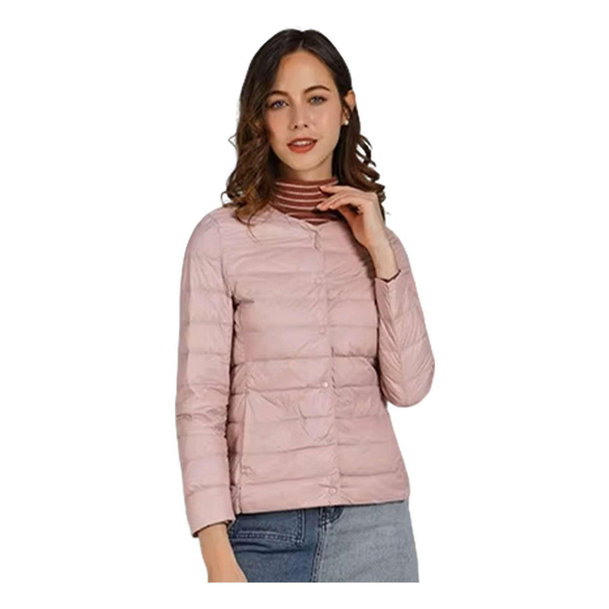 Alpex women's ultra-light duck down packable jacket
