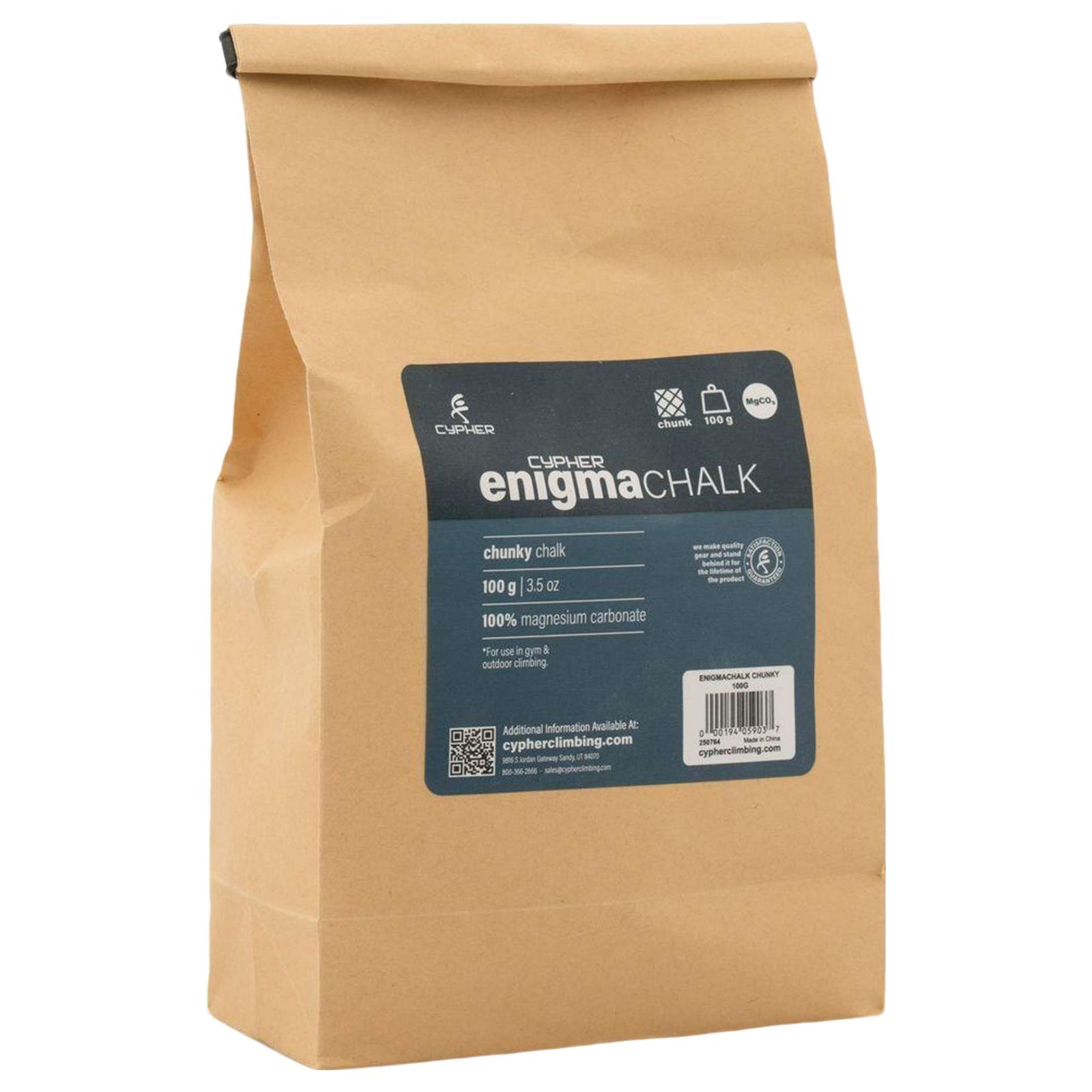 Cypher Enigma Chunky Chalk 100g – Premium Climbing & Fitness Chalk