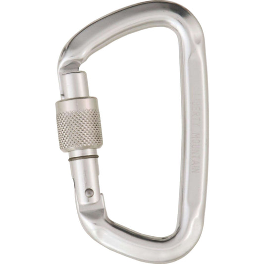 Aluminum Modified D Key Lock Carabiner - 30kN for Climbing & Rescue