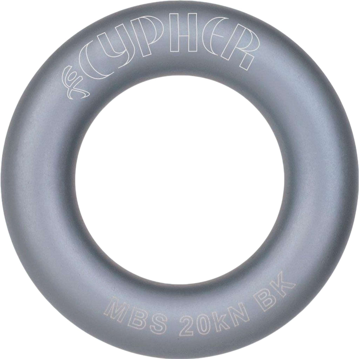 Cypher lightweight aluminum rappel ring