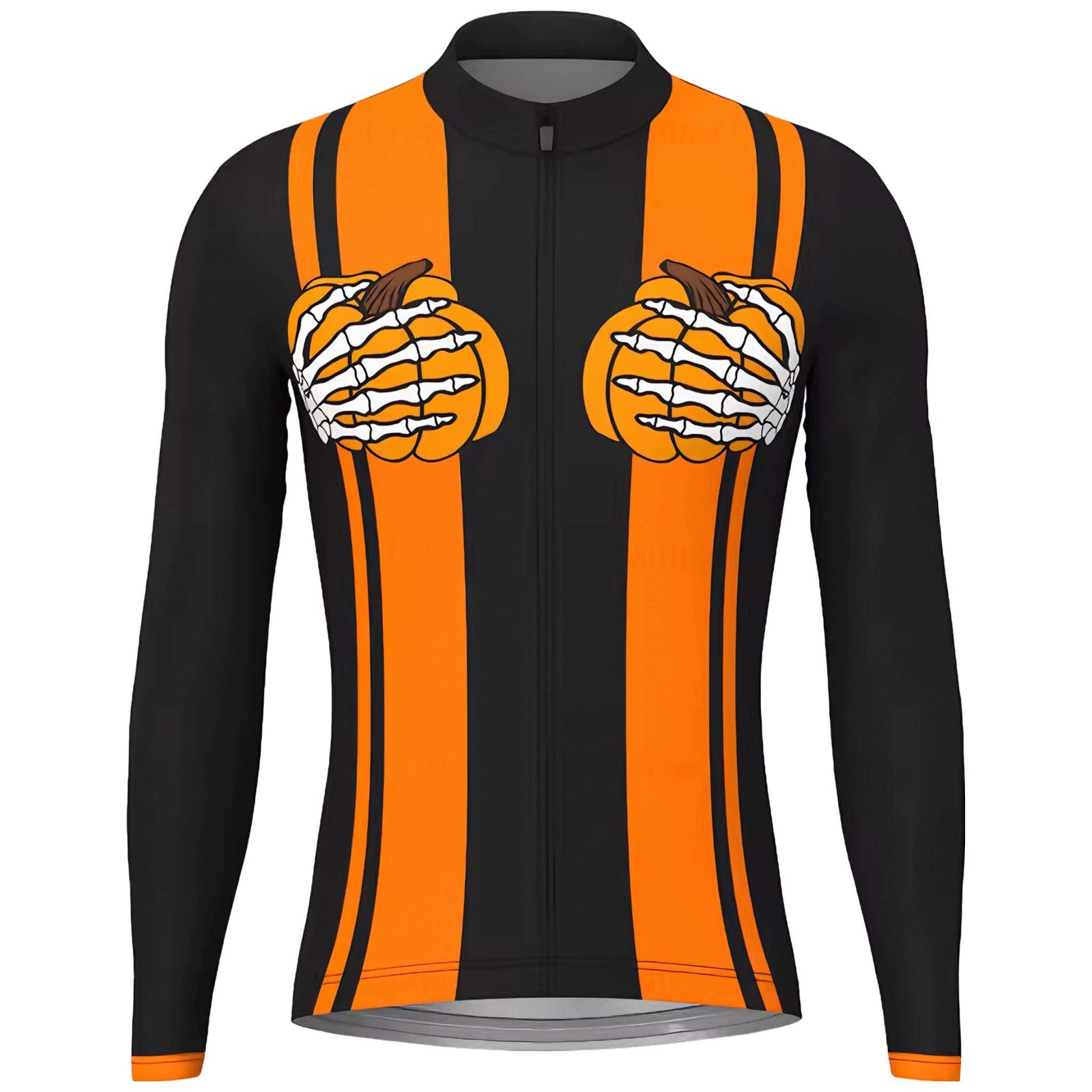 Men's Halloween Thermal Fleece Cycling Jersey Set - Men's