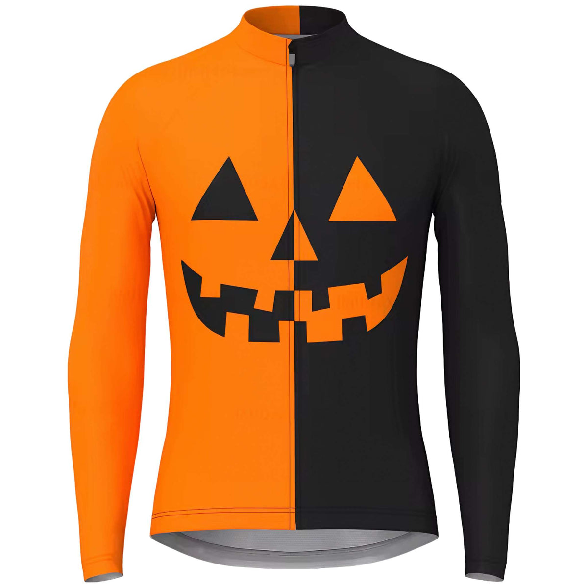 Raudax men's Halloween thermal fleece cycling jersey set