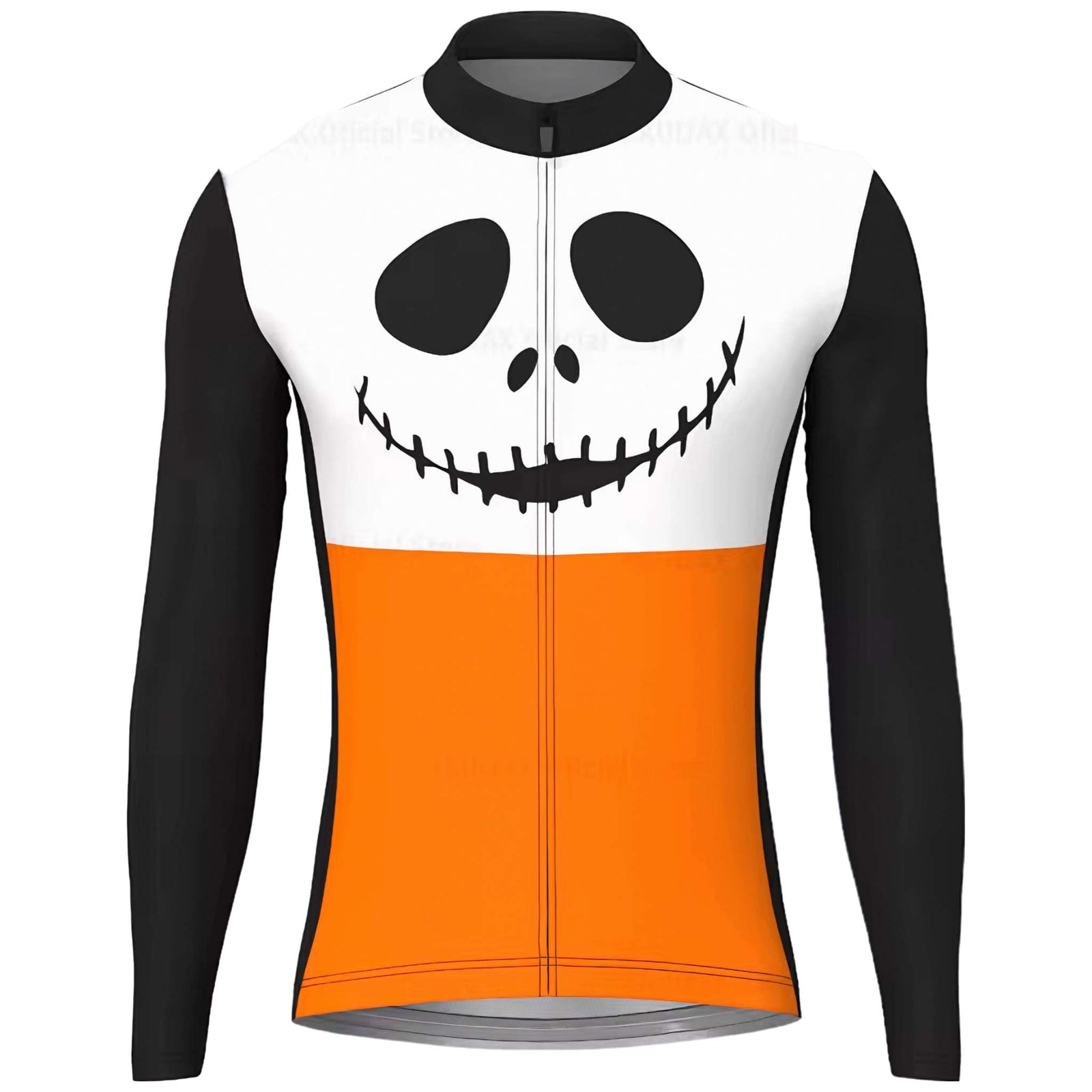 Men's Halloween Thermal Fleece Cycling Jersey Set - Men's