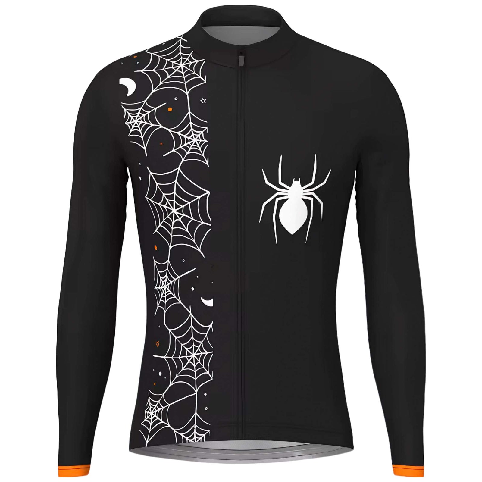 Men's Halloween Thermal Fleece Cycling Jersey Set - Men's