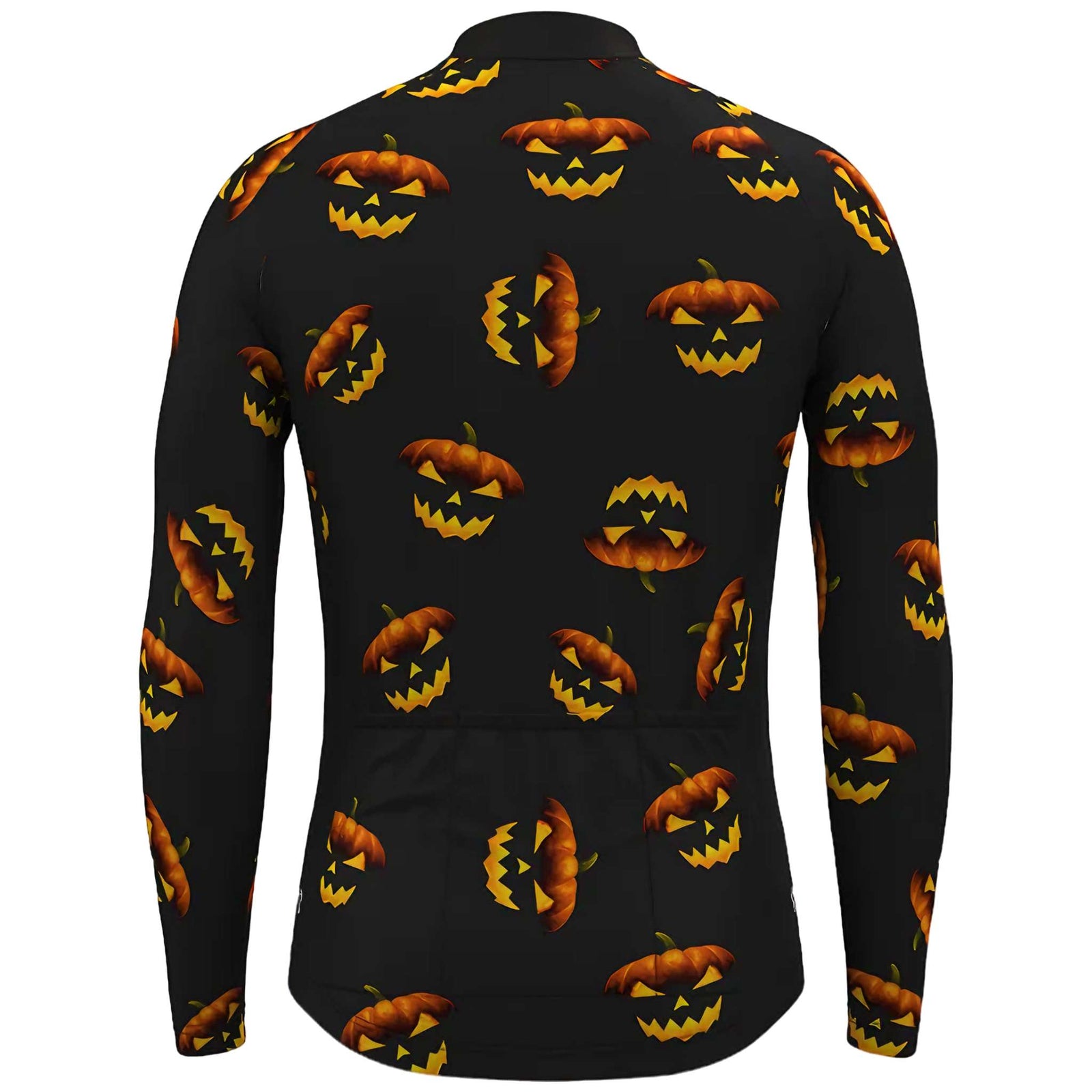 Men's Halloween Thermal Fleece Cycling Jersey Set - Men's