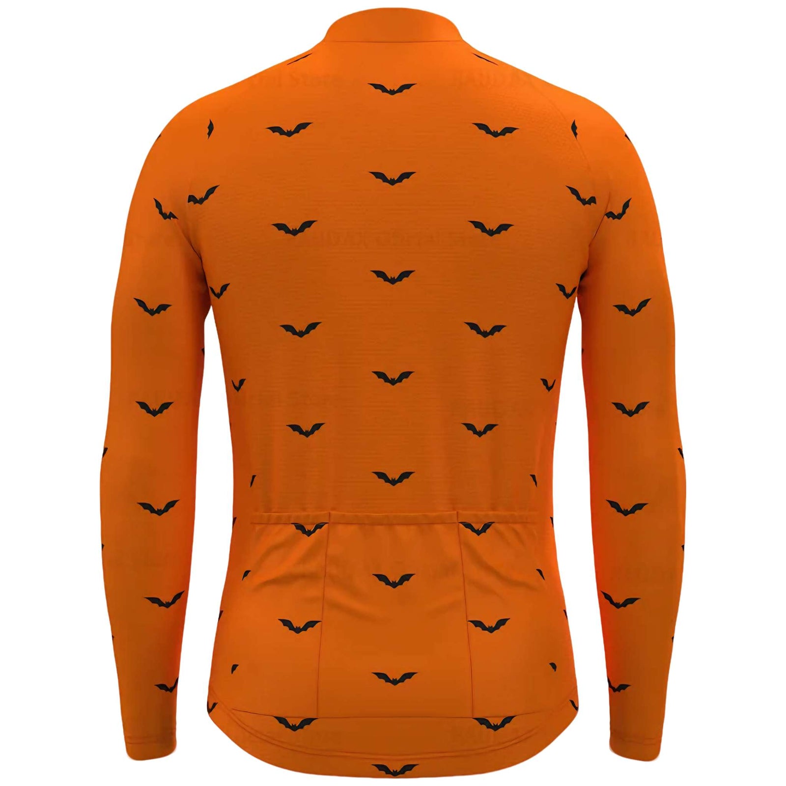 Men's Halloween Thermal Fleece Cycling Jersey Set - Men's