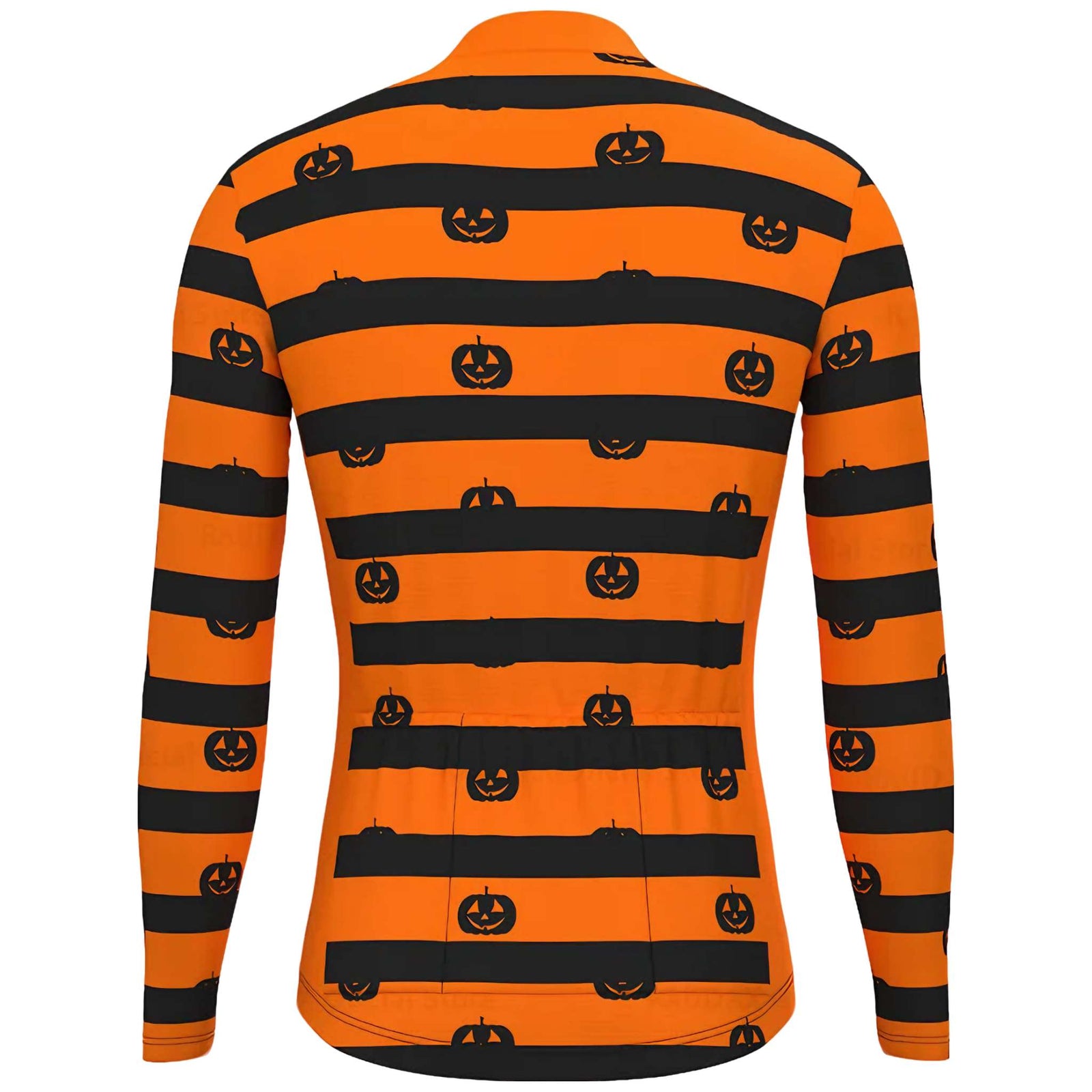 Men's Halloween Thermal Fleece Cycling Jersey Set - Men's