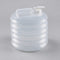 AceCamp 8L accordion water container expanded with its tap and carry handle