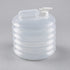 AceCamp 8L accordion water container expanded with its tap and carry handle