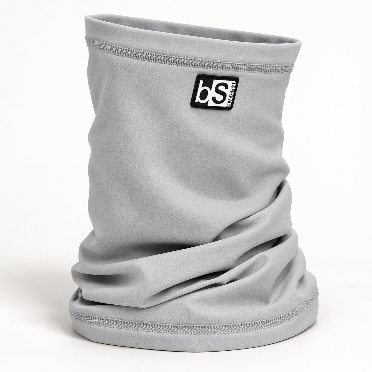 BlackStrap Dual Layer Tube in pale gray Ash, shown in full.