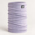 BlackStrap Dual Layer Tube in Windmill Dusk with a pale lavender geometric print.