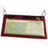 Equinox Hellbender Ultralite Map Case Medium in red/burgundy trim with map visible.