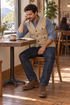 Mairuker Millpond Pocket Vest in an everyday mountain-town setting
