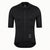YKYWBIKE black short-sleeve cycling jersey, front view