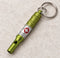 Closed Munkees Emergency Whistle with attached key rings