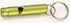 Munkees Small Aluminum Whistle with two attached key rings