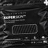 Front package material and 30-strip label on the SuperSkin pouch