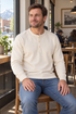 Bronson Heavyweight Henley - Men's worn in an everyday setting