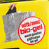 Detail of the genuine with Bio-Gel label on the Double Doodie carton
