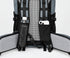 Large shoulder-strap pockets and gray mesh hip belt on the Royal Mountain 1316 backpack; accessories shown for scale