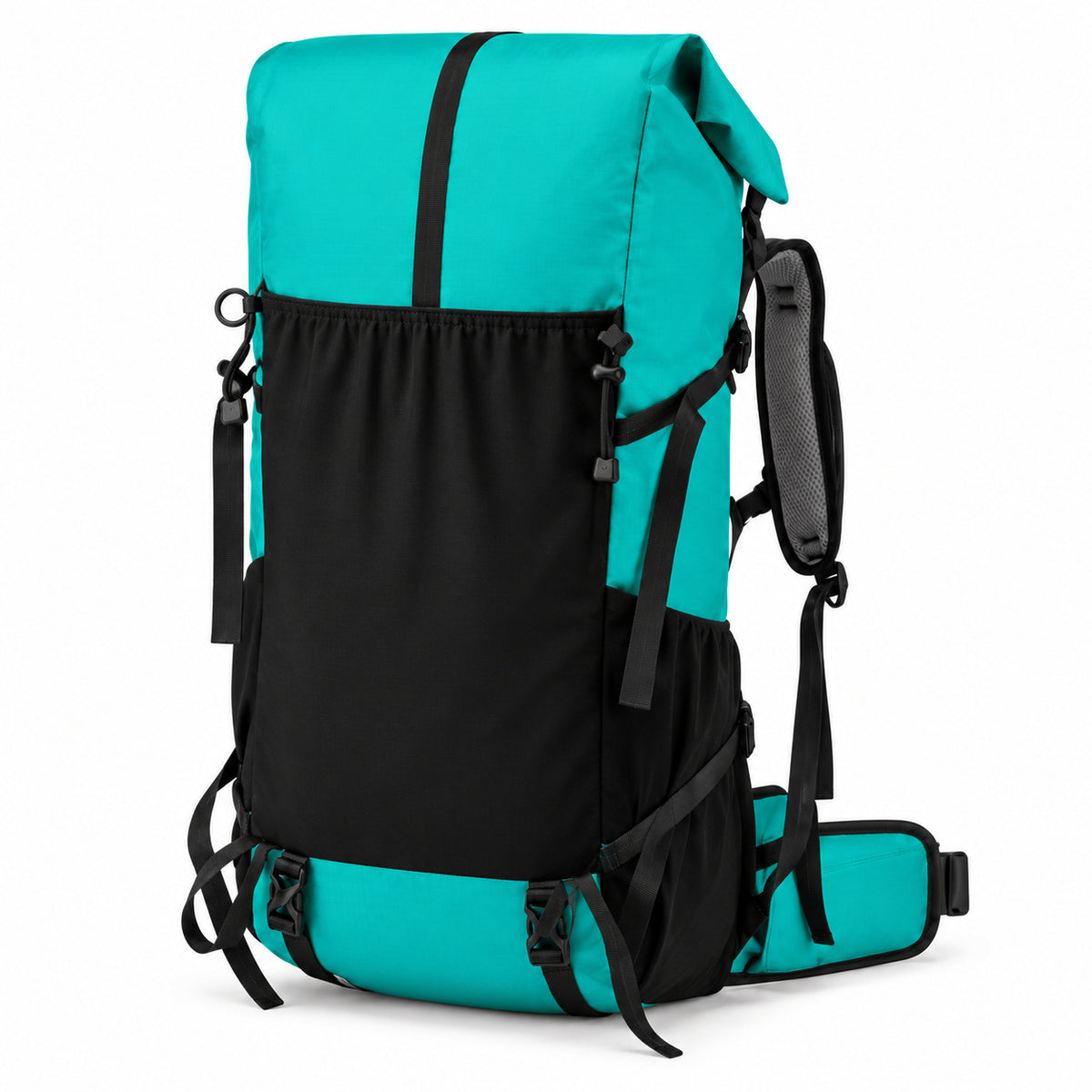 Royal Mountain 1316 backpack in Green, front three-quarter view
