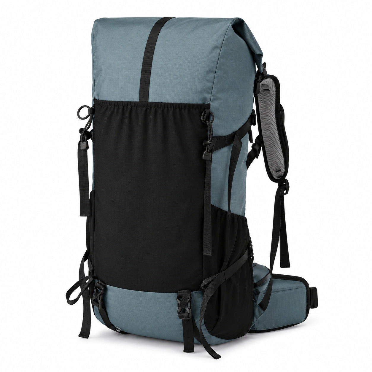 Royal Mountain 1316 backpack in Grey, front three-quarter view