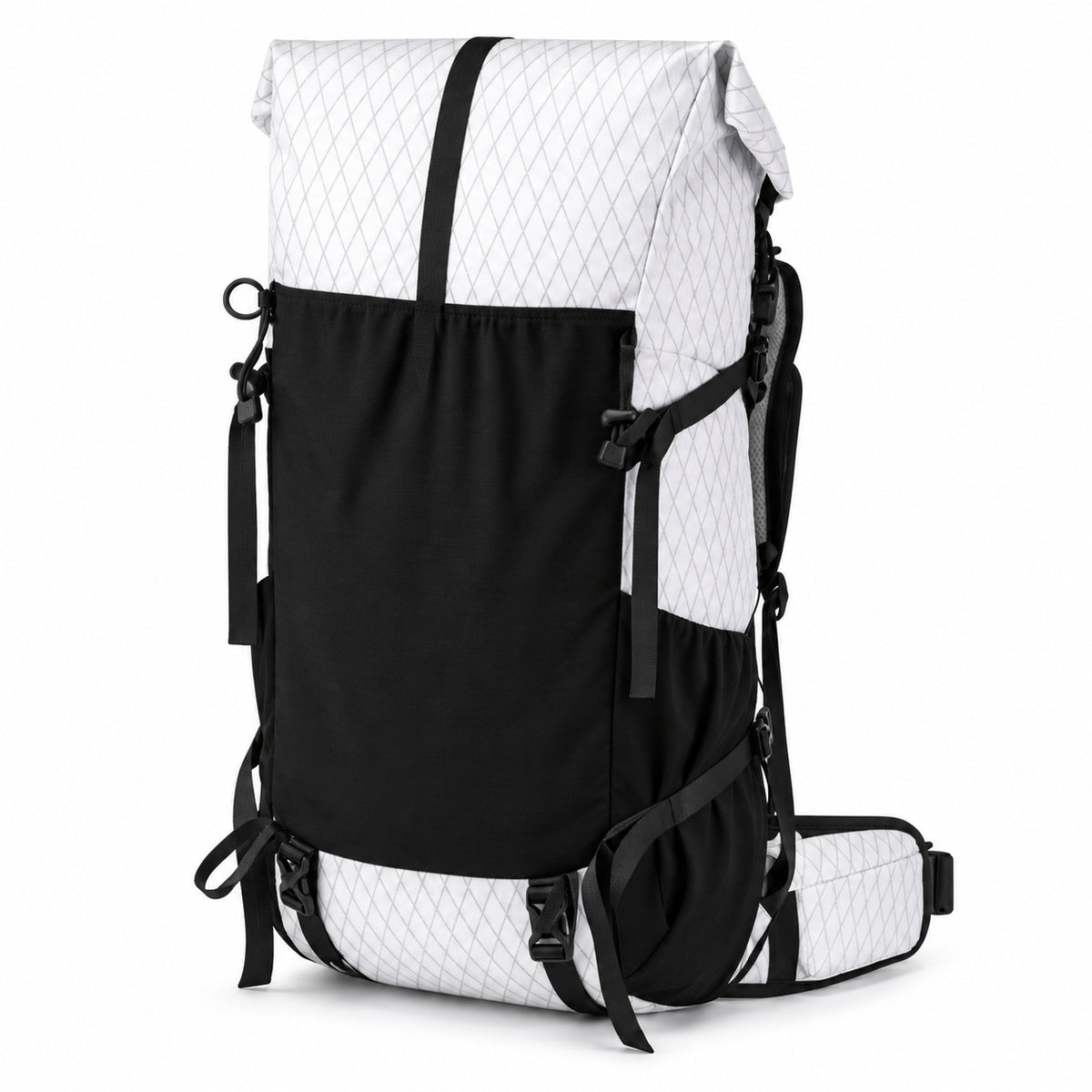 Royal Mountain 1316 backpack in White, front three-quarter view