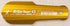 Gold TentLab DirtSaw Deuce #2 trowel with serrated blade