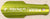 Lime TentLab DirtSaw Deuce #2 trowel with serrated blade