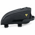 Black Topeak TopLoader top tube bag with adjustable straps