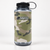 Nalgene 32 oz Wide Mouth Camo Print bottle in Gray Camo with black cap