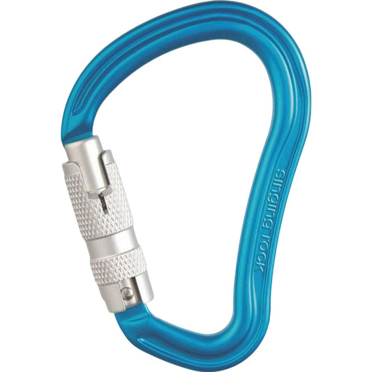 Hector Triple Lock HMS Carabiner - High Strength, Large Versatile Pear-Shaped for Belaying & Anchoring
